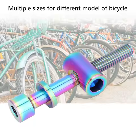 M5x30 Seatpost Screw M5x30/35/40mm Titanium Alloy Seatpost Fixed Bolt Round Head Screw M5x35 Seatpos