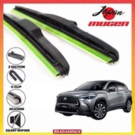 TOYOTA COROLLA CROSS WIPER ( Years 2021 - PRESENT ) Japan Mugen Silicone Wiper Corolla MG16 MG26