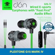 Plextone G15 MARK IV Fon Telinga Permainan Pengurangan Bunyi Bass Dalam Telinga