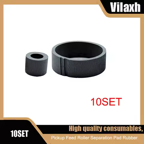 10X Pickup Feed Roller Separation Pad Rubber for EPSON L3110 L3150 L4150 L4160 L3156 L3151 L1110 L31