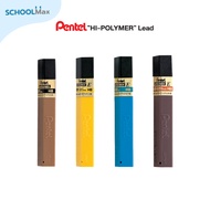 Mechanical Pencil Lead Model 100 300E 50E Size 0.3-0.9 Mm. 12 Pentel Fillings/Piece