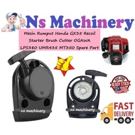 Mesin Rumput Honda GX35 Recoil Starter Brush Cutter OGAWA LPS380 UMR435 MT350 Spare Part