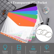 A4 Loose Leaf Bag File Organizer 11 Hole Binder