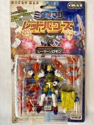 2000年日本Microman微星小超人超磁力L11約8cm高可動關節人偶
