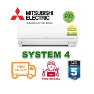 Mitsubishi Starmex(R32) System 4 + FREE Dismantled &amp; Disposed Old Aircon + FREE Install + Workmanship Warranty