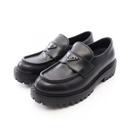 【二手】Prada PRADAPlate樂福鞋 2DE151 真皮樂福鞋 男士二手 A