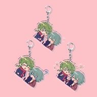Kimigashine Cat Series Keychain Women Hiyori Sou Acrylic Key Chain Tsukimi Makoto Key Ring Your Turn