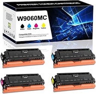 W9060 W9060MC Toner Cartridges W9061MC W9062MC W9063MC Remanufactured Replacement for HP Managed E55