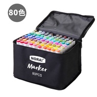 Marker Marker Alcohol Marker Brush Tip, 80 Colors Double-ended Brush and Chisel Alcohol Art Marker P