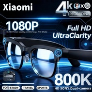 4K Smart AI Glasses 8MP Camera Recording Videos Photo Recognition Answer Translation BT Call Photoch