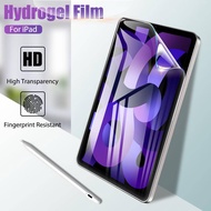 HD Hydrogel Film For iPad 10 2022 10.9 inch Screen Protector iPad Pro 11 12.9 inch 2020 2021 2022 No Glass