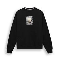 DRM Graphic Crewneck Sweater - Daily Black