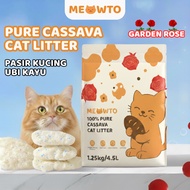 Meowto MY - Cassava Cat Litter Pasir Kucing Ubi Kayu Natural Plant Litter Fast Clumping Cassava Sand