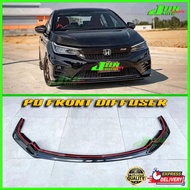 💥READY STOCK💥🇹🇭 Thai RS V1🔥Honda City GN2 & GN5 ** 2020~2023 PU Front Diffuser / ✅ PU Front LIP