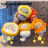 YOLA Snapper Head Keychain, Cocoa Cat Japanese Style Snapper Keychain, Plush Doll Pendant