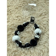 Keychain Siap yg Warna Hitam 98 boleh gantung kt bag, key, phone - LIVE