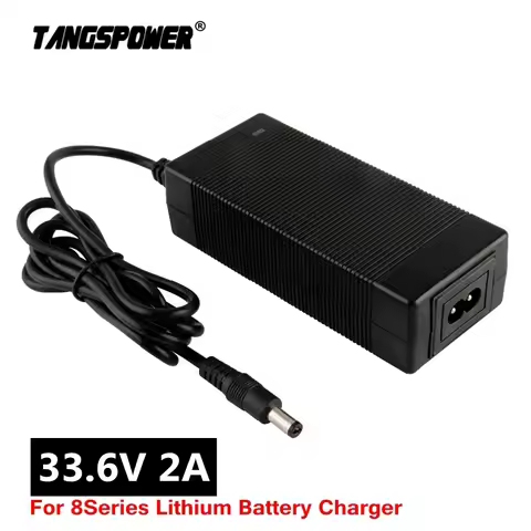 33.6V 2A Lithium Battery Charger For 8Series 28.8V 29.6V Li-ion Battery Smart Charger With DC 5.5*2.