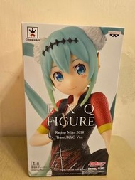 初音未來 EXQ Figure 賽車未來2018 TeamUKYO 應援Ver.模型 Hatsune Miku Figure 精品 夾公仔 冒險樂園 Namco toreba 虛擬人物 フィギュア  