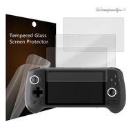 Game Console Screen Protection Film Scratch-proof HD Protective Tempered Glass Compatible with Anber