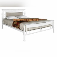 SLEEPSO Divan Besi / Ranjang Besi Premium Putih 120 140 160 x 200 MS