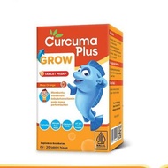 Fitkom CalciGROW - Curcuma Plus Grow 2Tahun Tablet Hisap Kunyah Vitamin Tinggi Badan Anak Calci Grow