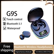 G9S TWS Wireless Bluetooth Headset 5.0 Earphone Bluetooth Sport Inear Earbuds Headset with Mic Apply