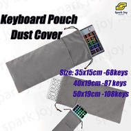 【SG】 Mechanical Keyboard Bag Storage Dustproof Protective Cover For 68 87 108 Keys
