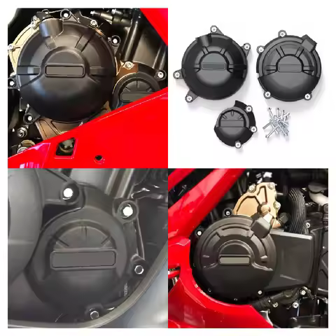 Fits for Honda CBR500R CB500X CB500F CB 500X 500F ABS 2019-2024 Motorcycle Engine Case Cover Set Sec