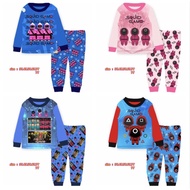 Local Seller Cuddle Me 3 to 13 Year Old Kids Pyjamas Set / Kids Outing Set