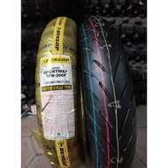 SUPERMOTO TIRES SIZE 110/ 70-17 TUBELESS TIRES DUNLOP SPORTMAX GPR 300 Ring 17
