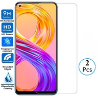2PCS Full Tempered Glass Black Edge Film For Realme 8s 8i 8 Pro 4G 5G HD Clear Phone Screen Protecto
