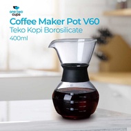 Coffee Maker Pot V60 Drip Barista Glass Coffee Pot - SE111