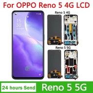 YY TFT cho Oppo RENO 5 4g cph2159 Màn hình LCD Bộ linh kiện số của màn hình cảm ứng cho Oppo RENO 5