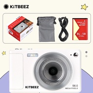 KiTBEEZ KF-2 กล้องดิจิตอล Digital Camera 56MP 8X 1080P วีดีโอ vlogกล้อง ถ่ายรูปถ่ายวิดีโอพร้อมแฟลช ฟ