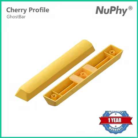 Nuphy GhostBar Keycaps Silent Space Double-shot Cherry Profile Mechanical Keyboard GhostBar