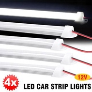 **包郵** [4件裝] 12V燈條 Led擺地攤燈帶 夜市電瓶汽車燈管燈帶 [平行進口]