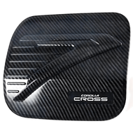 豐田COROLLA CROSS碳纖維改裝飾板，CC車外門把貼、門腕貼、後照鏡裝飾 碳纖維