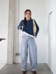 Akkara Studio - Harper baggy jean V.2 (รุ่นฮาเปอร์) กางเกงยีนส์ทรงสวย