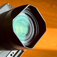 Design for Viltrox 40mm F2.5 25mm F1.7 35mm F1.7 56mm F1.7 Bayonet Metal Square Lens Hood With Free 