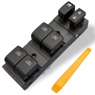 25401-9N00D Power Window Switch for Infiniti G25/G35/G37/Q40 | 4-Door One-Touch Control, Lock/Unlock