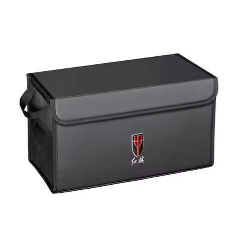 For HongQi H5 H7 HS5 E-HS3 HS7 PHEV H9 E-QM5 HQ9 Dargo Coupe Car Trunk Foldable Storage Box Large-Ca
