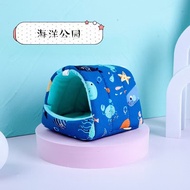 Sarang Kapas Hamster Hamster Emas Musim Sejuk Hangat Sarang Persembunyian Sarang Hamster Sarang Buru