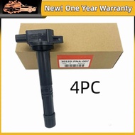 4PCS Ignition Coil For Honda Civic FD2 Accord CRV K20 K24 FA5 FG1 EP3 Element S2000 CSX RSX FA1 OEM 