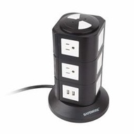 Fufilo美國代購&lt;歡迎詢價&gt;SAFEMORE 10-Outlet 4-USB Output Power Strip