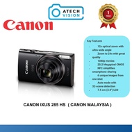 CANON IXUS 285 HS -BLACK ( CANON MALAYSIA 1YEAR WARRANTY )