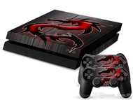 Dragon Style Protector Vinyl Decal PS4 Skin Stickers For Sony PlayStation 4 Console &amp; 2 PCS Skin Sti