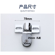 304 Stainless Steel Shower Room Bathroom Glass Door Accessories World Rotary Shaft Glass Hinge Hinge