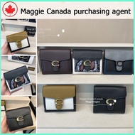 #Maggie Canada# Coach_76292 76302 76527 Tabby Small Wallet Women Fold Short Purse Dompet Wanita