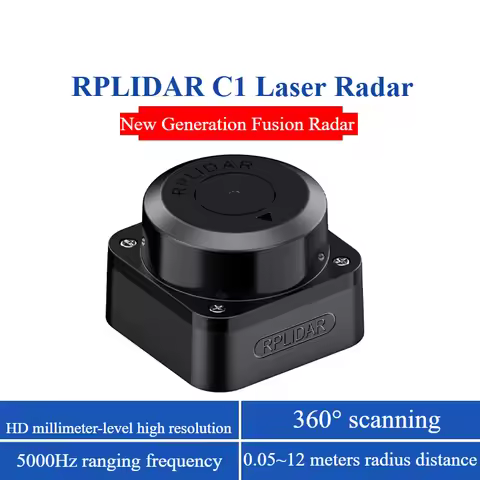 RPLIDAR C1 LiDAR RPLIDAR C1 Sensor HD mm 360 ° Scanning Ranging Module