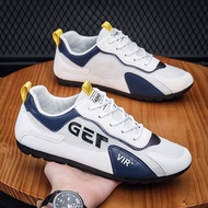 Men Shoes Breathable Canvas Shoes Men Korean Version Trendy All-Match Flat Sports Casual Flat Shoes 